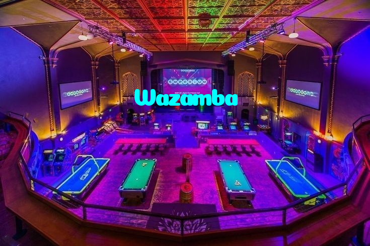 Wazamba casino presented on mobile device in Pakistan with slots and live games